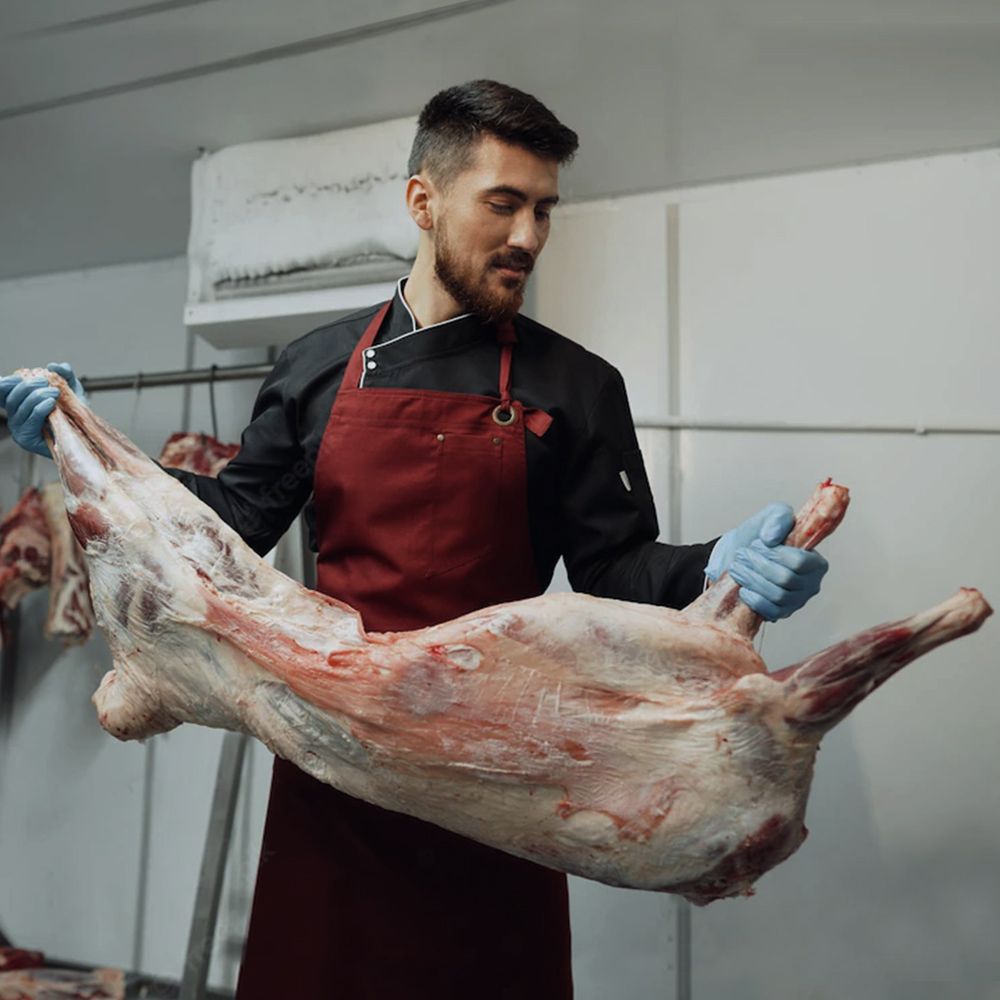 Туша баранья маленькая. Брод