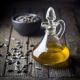 Масло подсолнечное нерафинированное домашнее