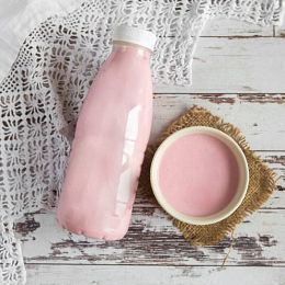 Йогурт с клубникой  3,2% 250 мл.  Халяль