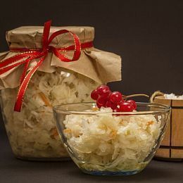 Капуста квашенная 450 гр. Рассколово