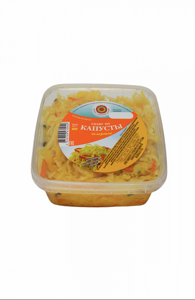 Морская капуста по-корейски 400 гр. Рассколово