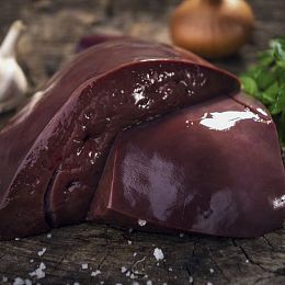 Говяжая печень. Брод