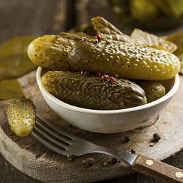 Огурцы солёные 350 гр. Рассколово