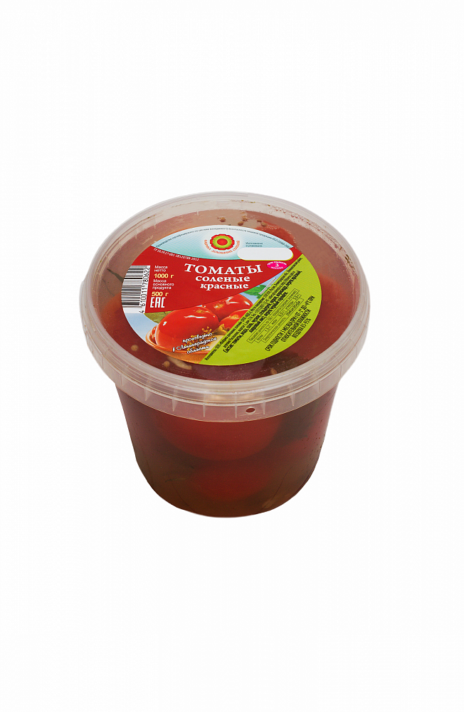 Томаты солёные красные 1000 гр. Рассколово