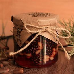 Варенье кедровый орех в сосновом сиропе